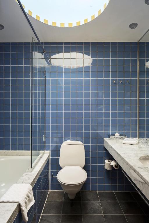 Koupelna v ubytování Villa Källhagen