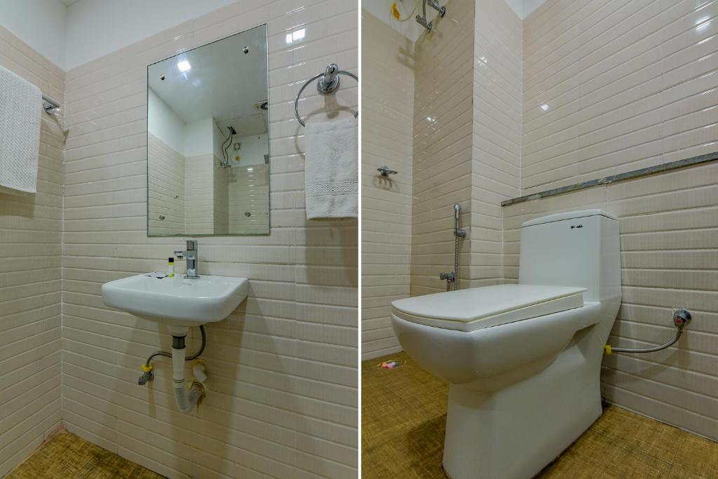 Koupelna v ubytování FabHotel Middleton Desire - Nr Niladri Vihar Square