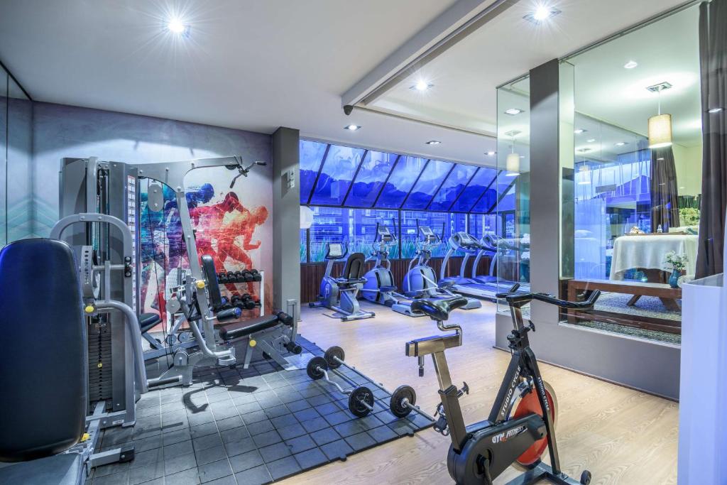 Fitness centrum a/nebo fitness zařízení v ubytování NH Collection Bogota Andino Royal
