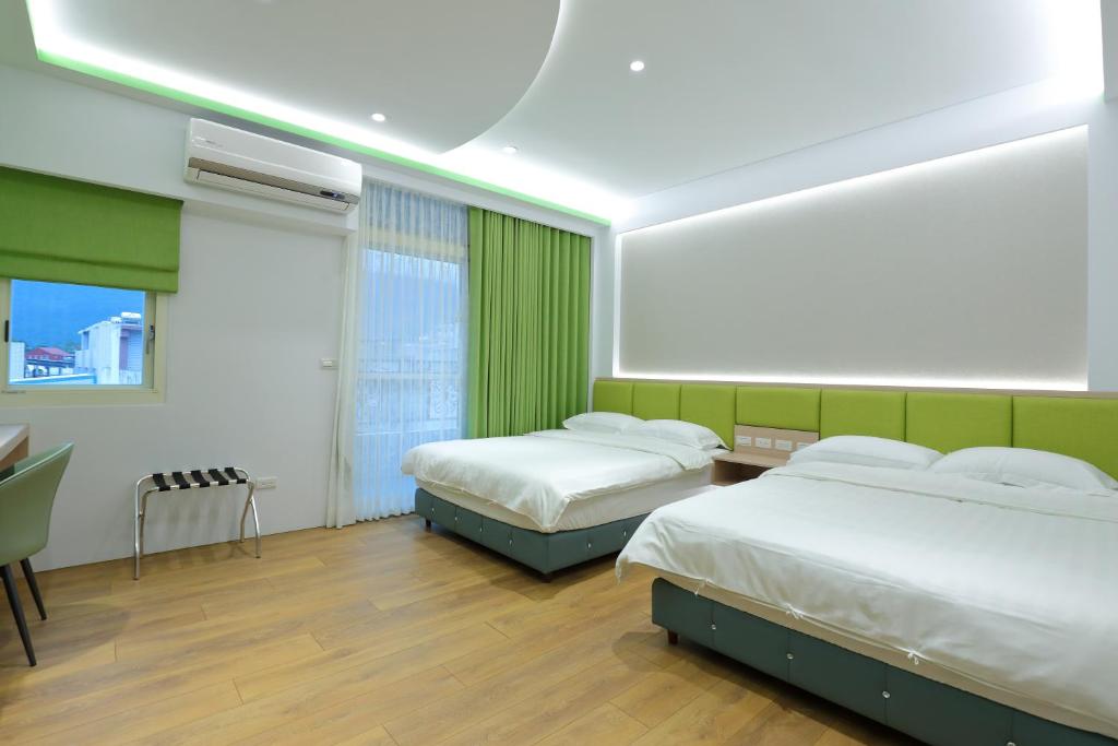 Postel nebo postele na pokoji v ubytování Passion Fruit B&B