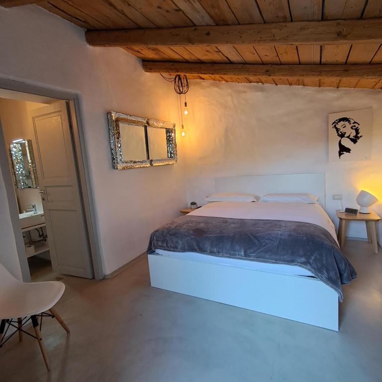 Posteľ alebo postele v izbe v ubytovaní La Pergola B&B
