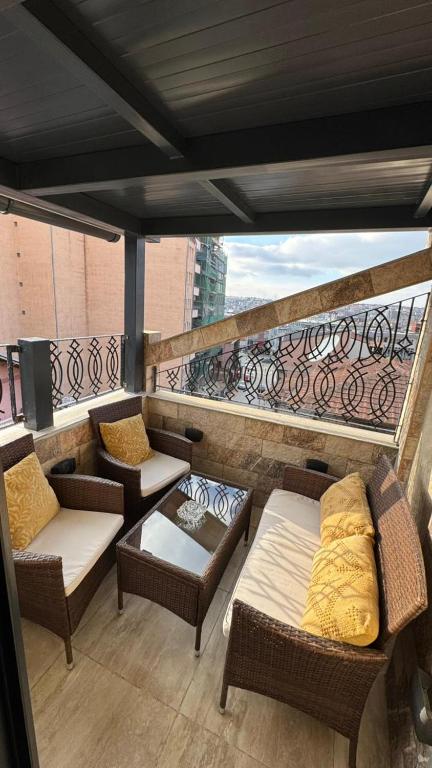 Posezení v ubytování Hotel Premium