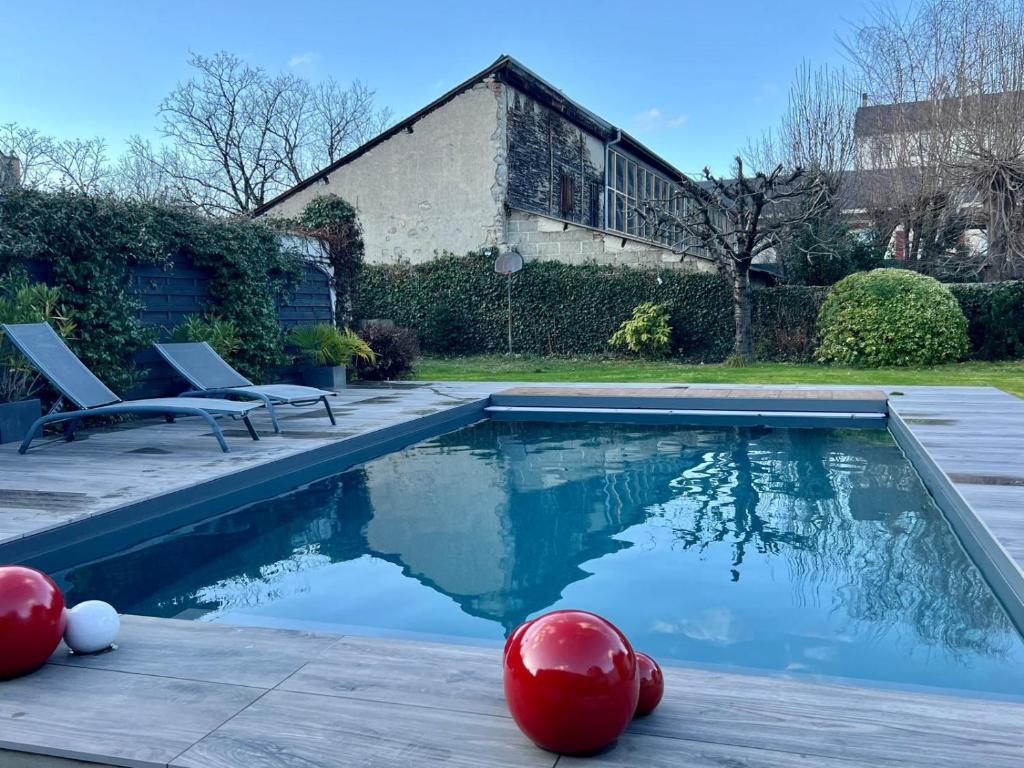 Πισίνα στο ή κοντά στο RESIDENCE AUX DEUX PICS - Tucou et Monné