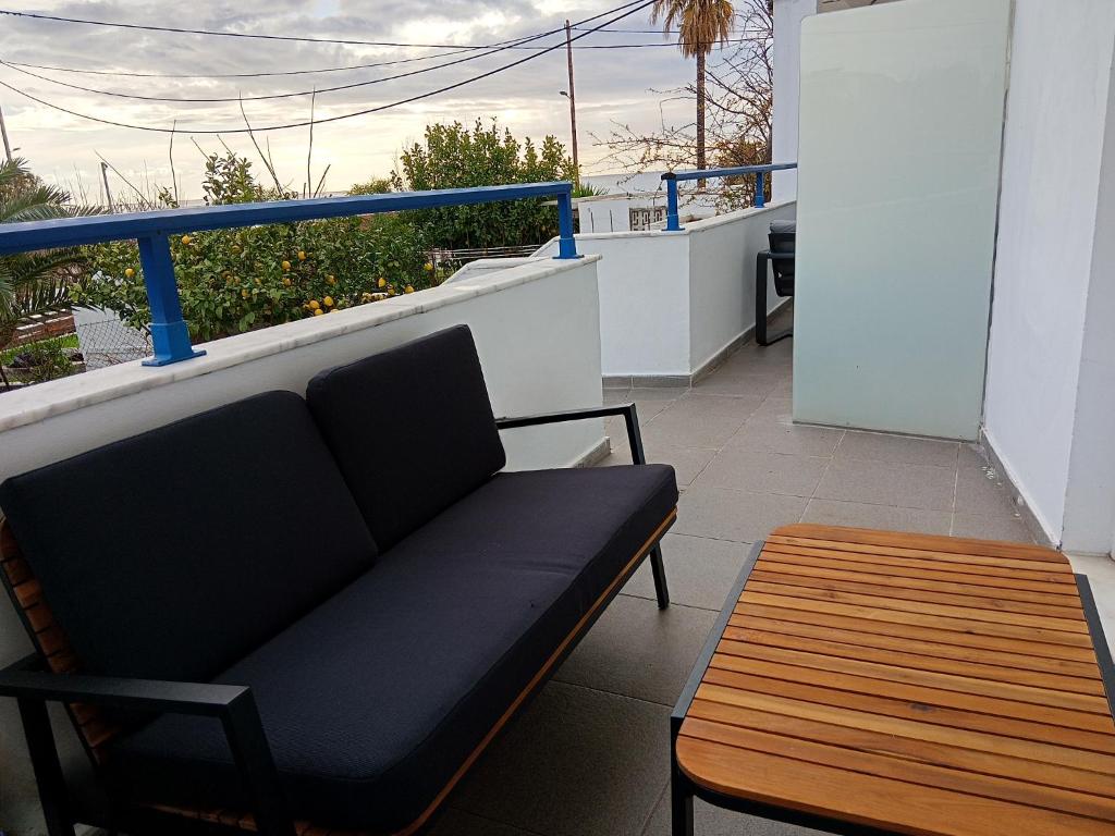 Balkón nebo terasa v ubytování Corafili Holiday Suites