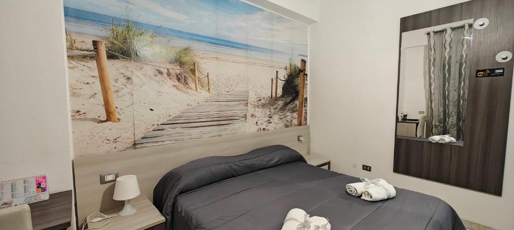 Koupelna v ubytování Nettuno Rooms