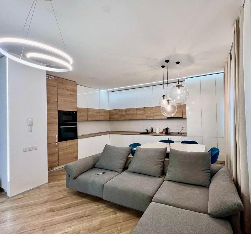 Køkken eller tekøkken på 4City North Apartament 2 rooms