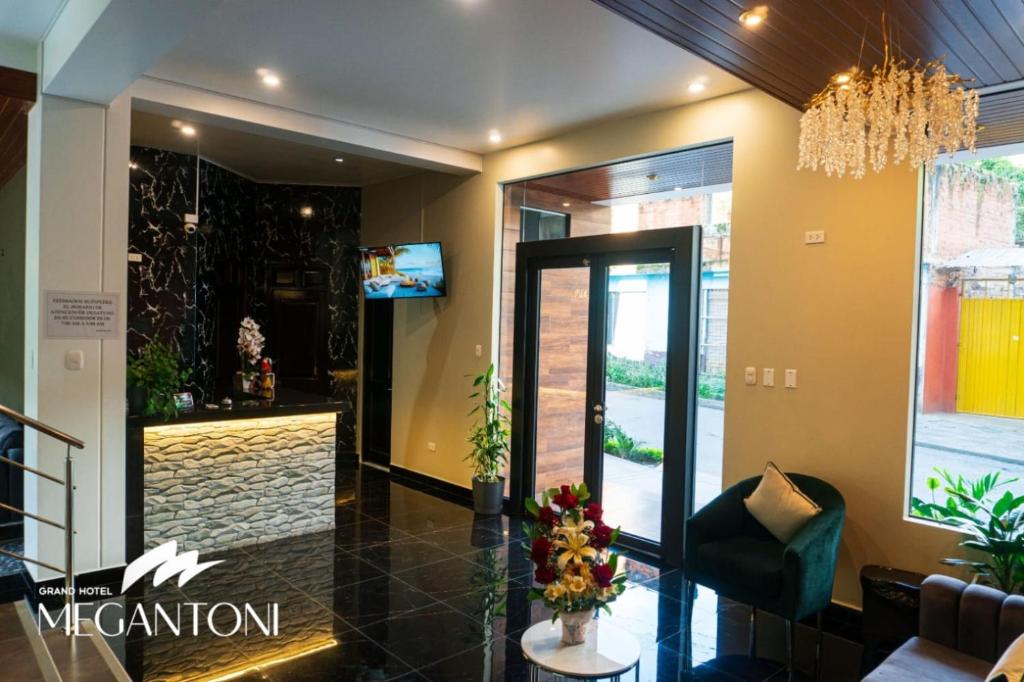 Vstupní hala nebo recepce v ubytování Grand Hotel Megantoni