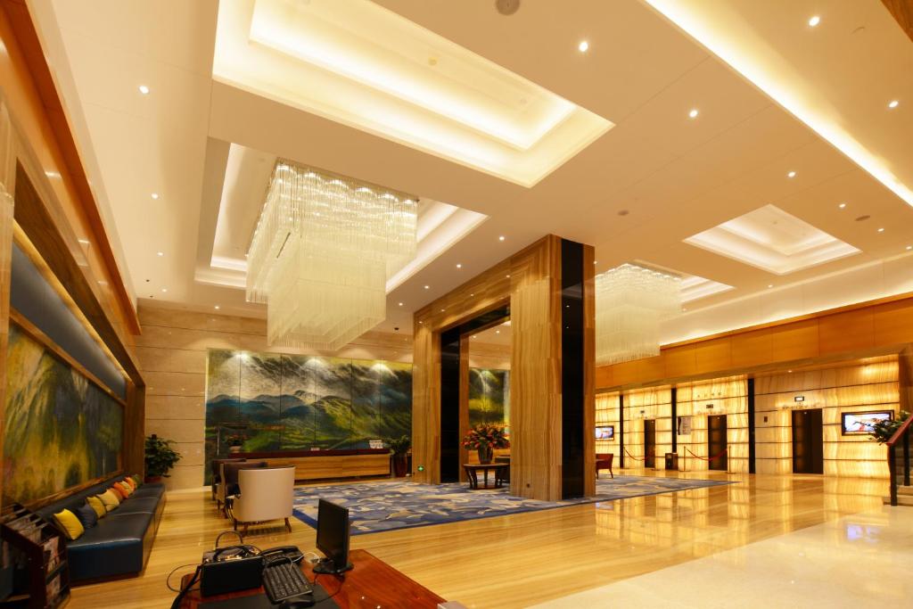 Posezení v ubytování Sentosa Hotel Apartment Taoyuan Branch