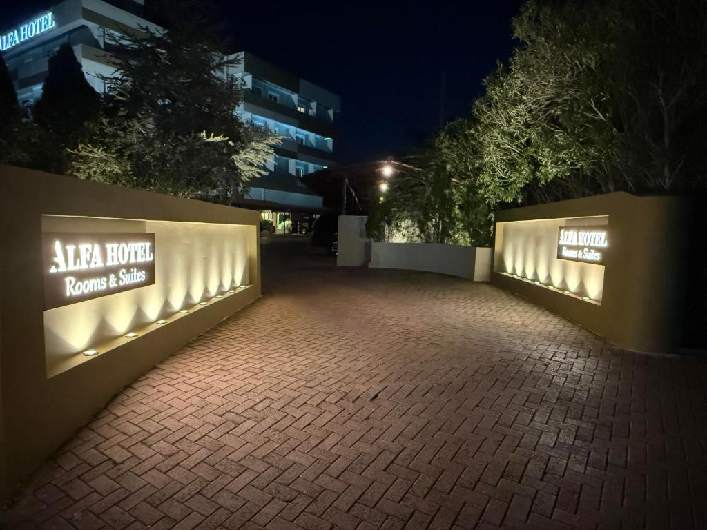 Budova, kde se hotel nachází