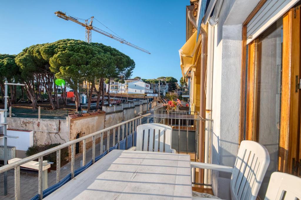 Balkón nebo terasa v ubytování Apartaments Can Niell