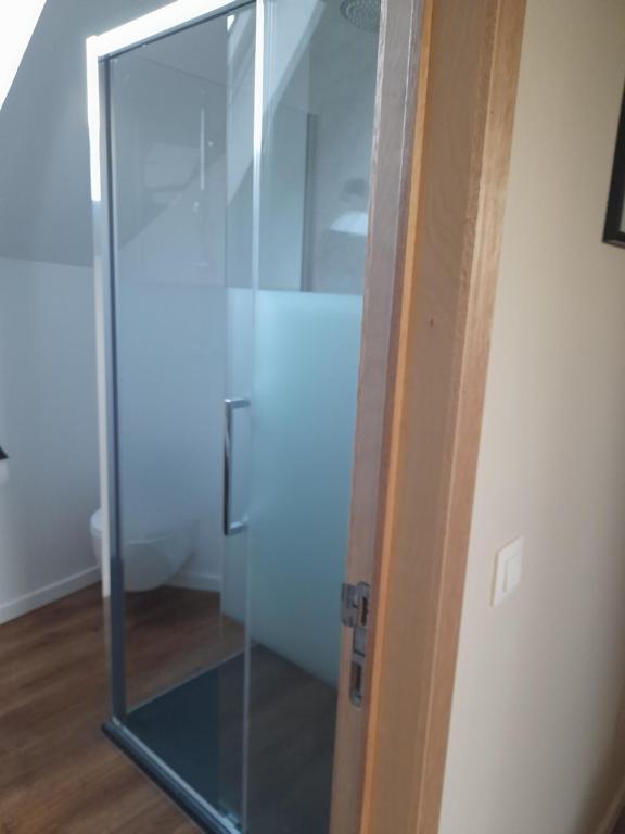 Koupelna v ubytování La porte