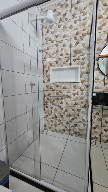 Koupelna v ubytování Hotel Itaberaba