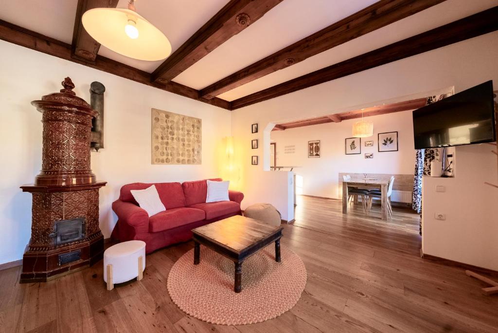 Kuchyň nebo kuchyňský kout v ubytování Haus Frey