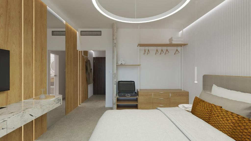 Posteľ alebo postele v izbe v ubytovaní Hotel Dolphin - Adult friendly