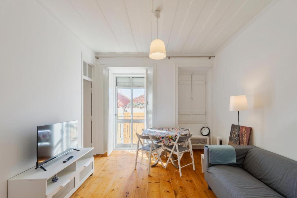 Et tv og/eller underholdning på Casa Bestel Setúbal