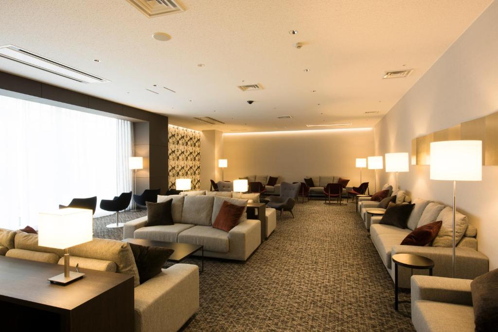 Posezení v ubytování HOTEL FUKURACIA OSAKA-BAY