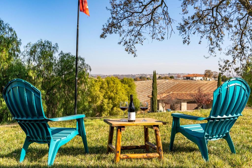 Naturlandskabet i nærheden af feriehuset