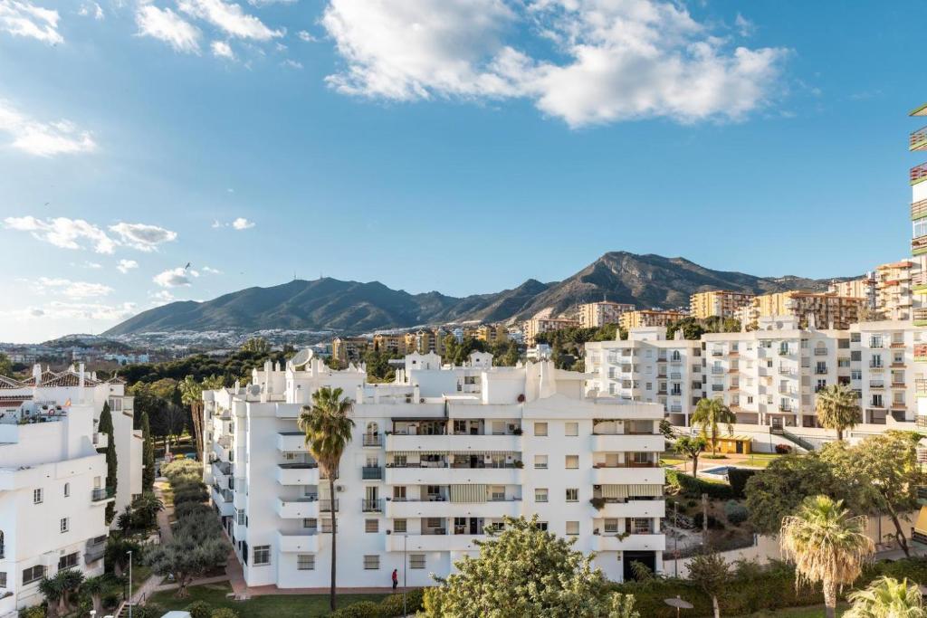 Výhľad na hory alebo výhľad na hory priamo z apartmánu