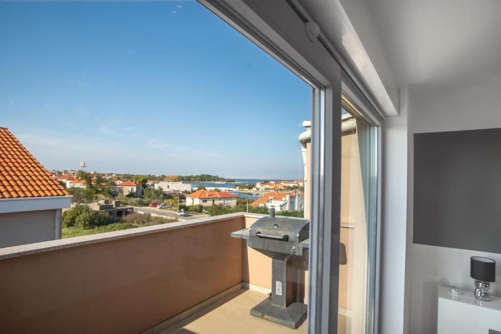 Balkon lub taras w obiekcie Dukat