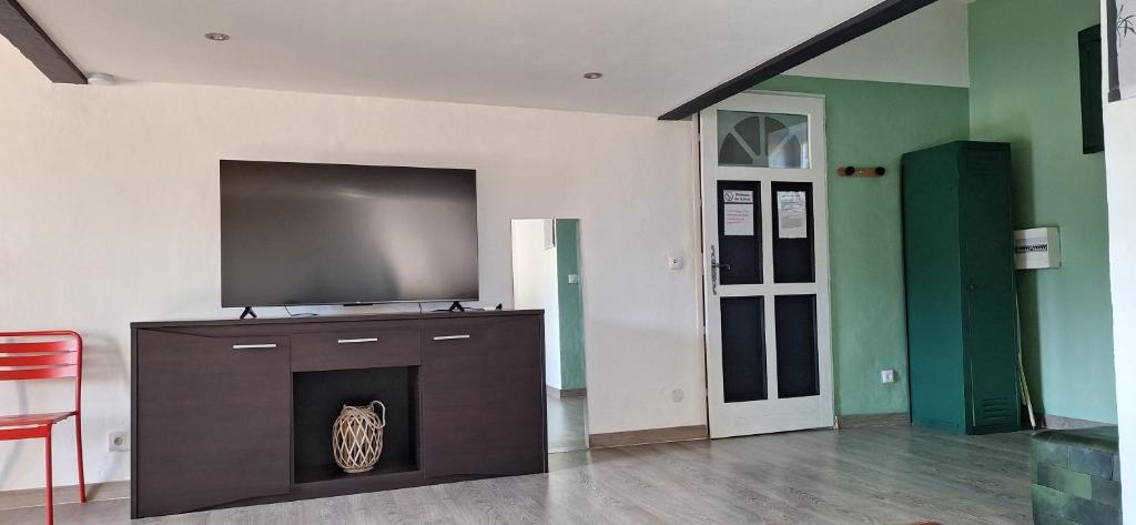 Kuchyň nebo kuchyňský kout v ubytování Loft en duplex au Mas de la Restanque