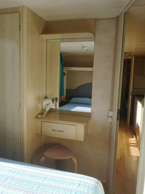 Postel nebo postele na pokoji v ubytování Camping Paradiso