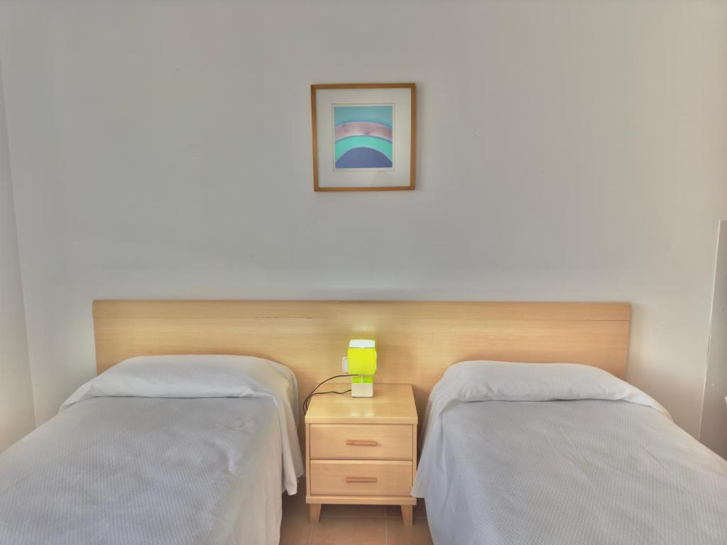 Postel nebo postele na pokoji v ubytování Marina 7