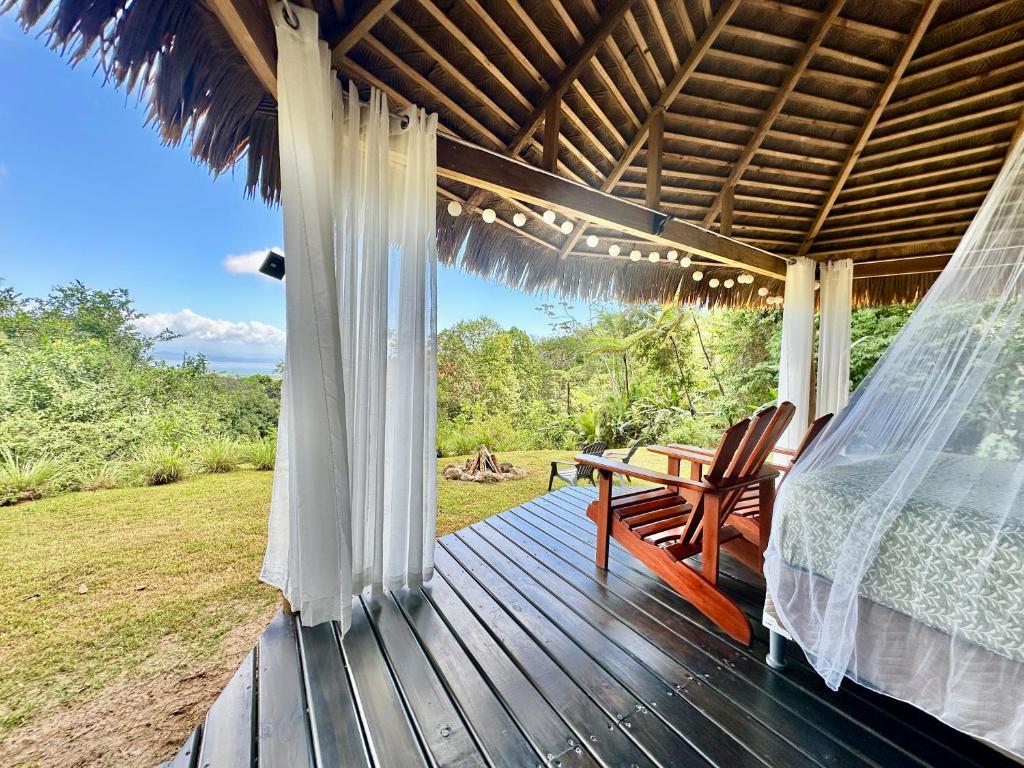 Zahrada ubytování Finca Terra Incognita - Wood cabins in the jungle