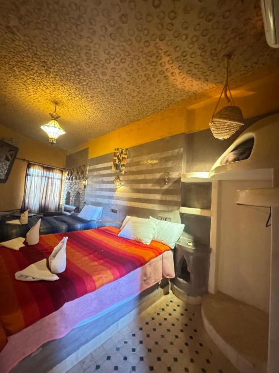 AUBERGE KSAR MERZOUGA - Chambre Lits Jumeaux Avec Salle De Bains Privative