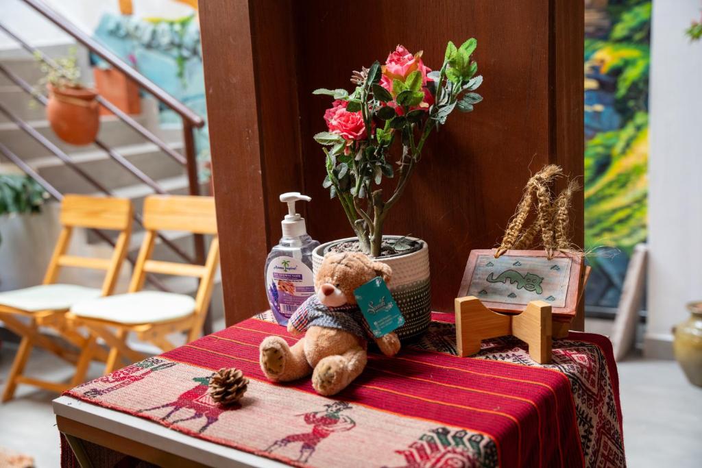Nápoje v ubytování Casa Antade Cusco