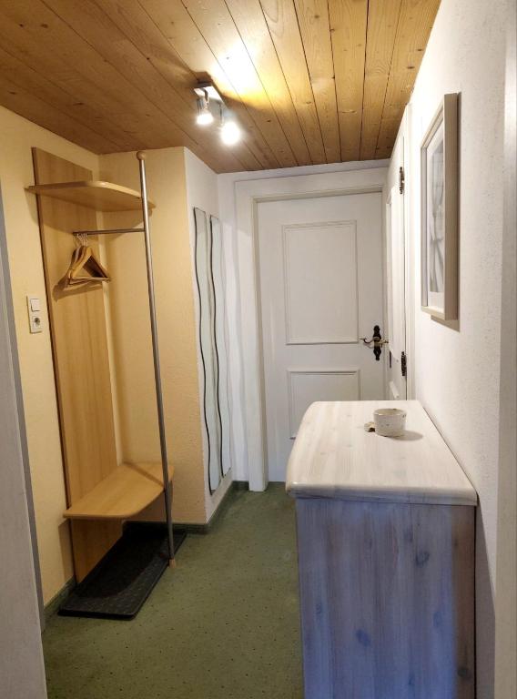 Koupelna v ubytování Gästehaus Midi