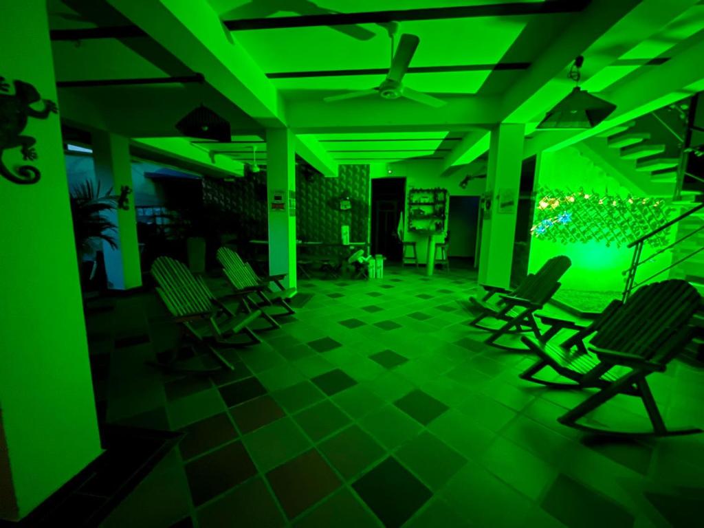 Fitness centrum a/nebo fitness zařízení v ubytování Donama River