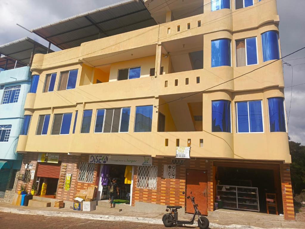 Budova, kde se penzion nachází