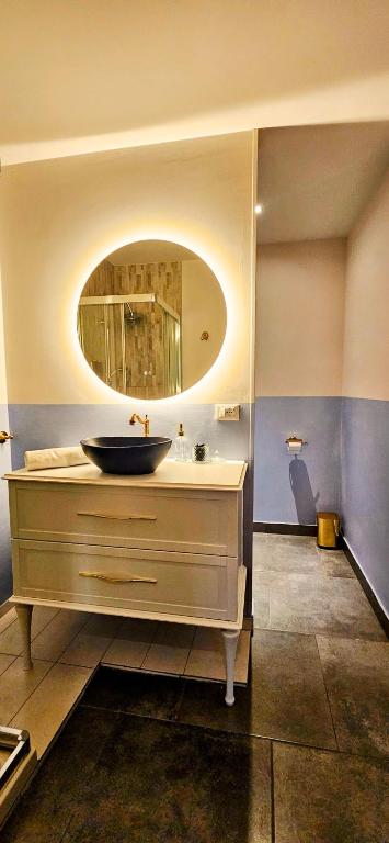 Koupelna v ubytování Verona Express Rooms