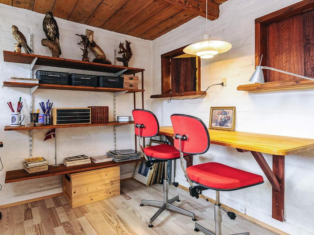 Kuchyň nebo kuchyňský kout v ubytování Holiday home Asaa II