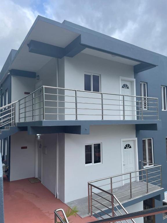 Balkón nebo terasa v ubytování Caldera Villas