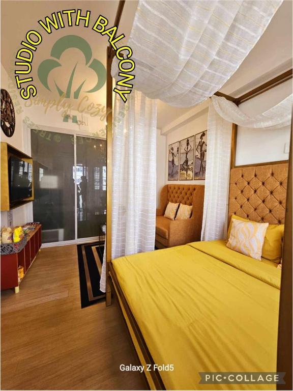 Simply COZY at Trees Residences - Studio Balcony - Appartement D'une Chambre