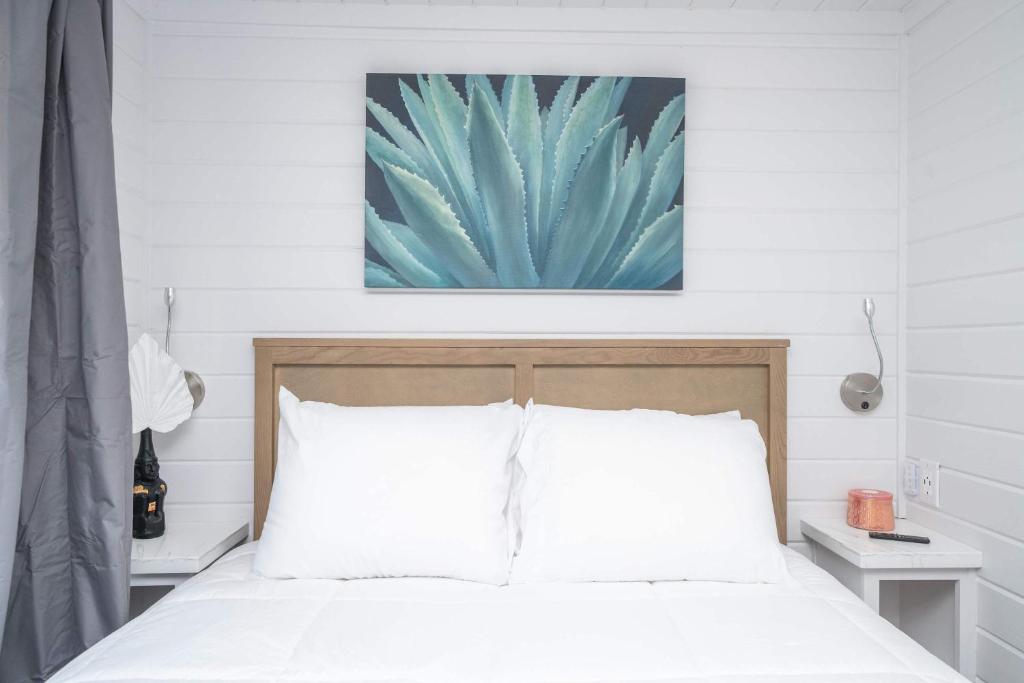 Voodi või voodid majutusasutuse Casa Not So Grande, Road Runner Bungalow toas