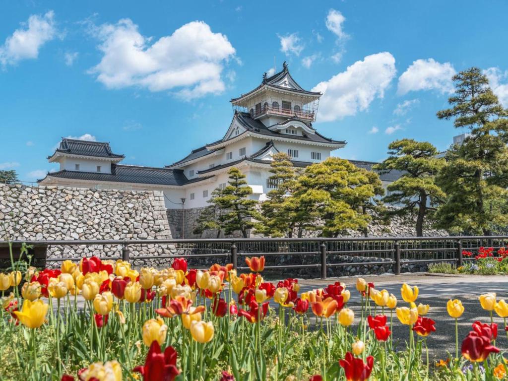 Zahrada ubytování Hotel Morinokaze Tateyama‎