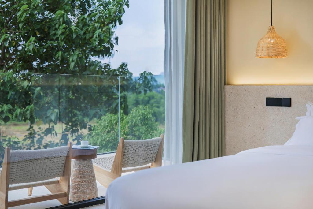 BaishuiwanRomantic July in the Wild Sky Garden Private Bath Starry Sky Swimming Pool Wild Luxury Viewing B&B的相册照片