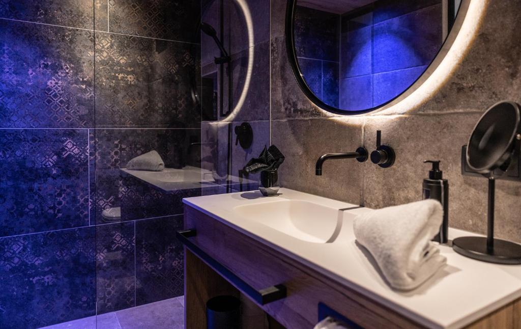 Koupelna v ubytování Hotel Lamtana