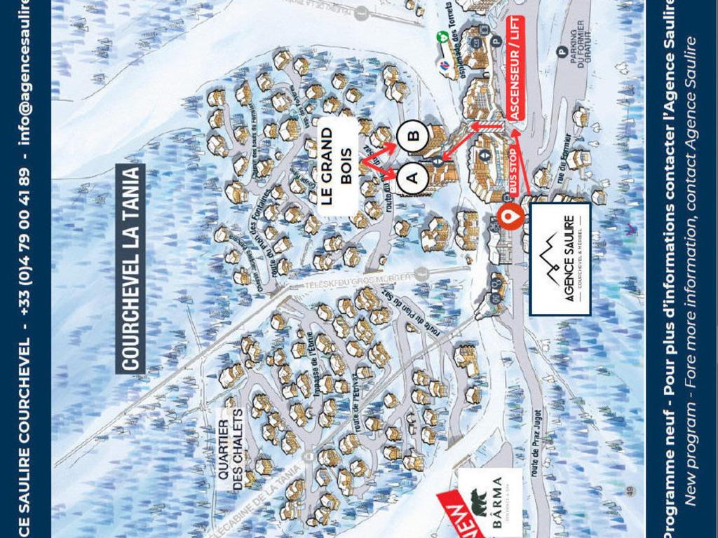 Fotografia z galérie ubytovania Charmant Appartement à La Tania - 6 pers, skis aux pieds, proche commodités - FR-1-182A-10 v destinácii Courchevel