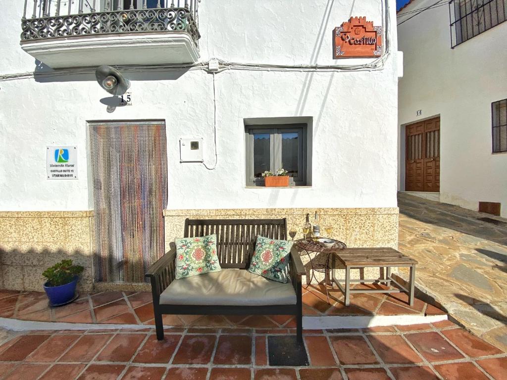 Balkón nebo terasa v ubytování Castillo Suite 15 Comares