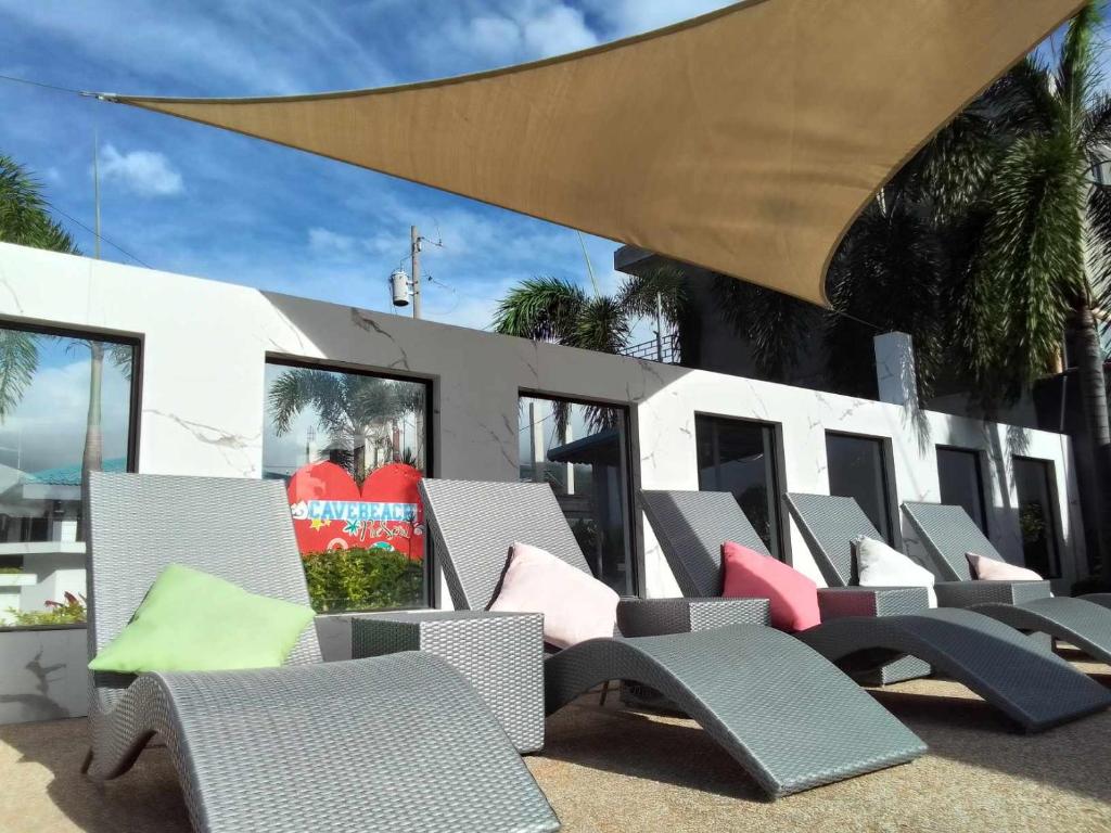 Posezení v ubytování Cave Beach Resort Boutique Luxury Accomodation