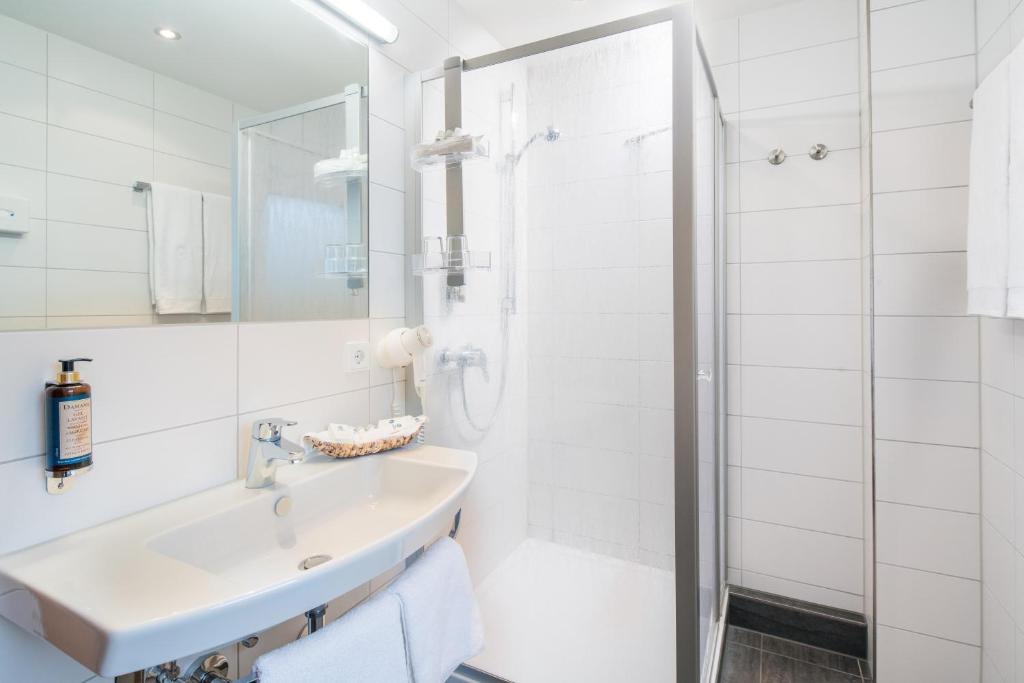Koupelna v ubytování Best Western Blankenburg Hotel