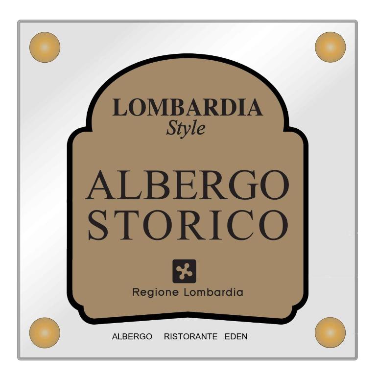 Certifikát, hodnocení, plakát nebo jiný dokument vystavený v ubytování Albergo Eden