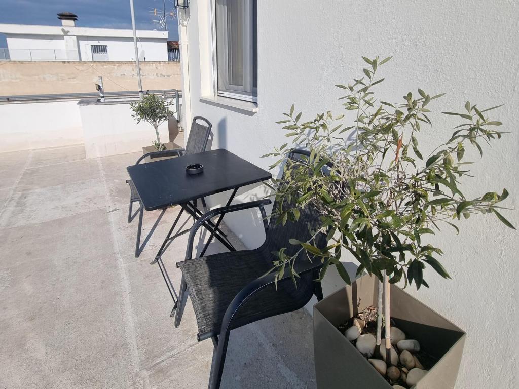 Balkón nebo terasa v ubytování Rooftop Nest