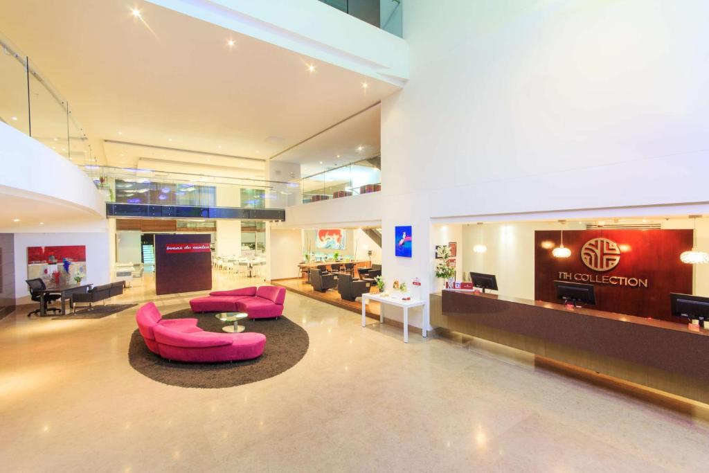 Posezení v ubytování NH Collection Royal Smartsuites