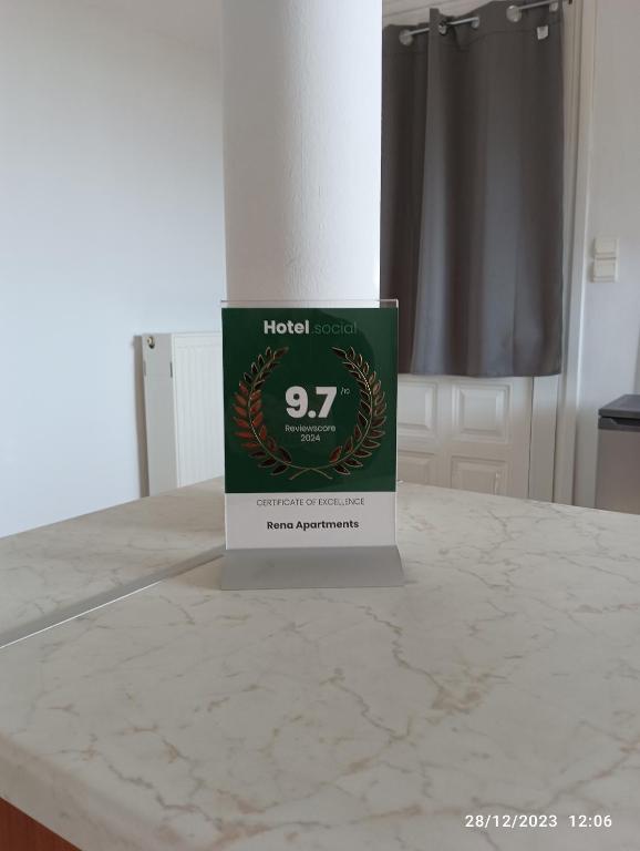RENA APARTMENTS tanúsítványa, márkajelzése vagy díja