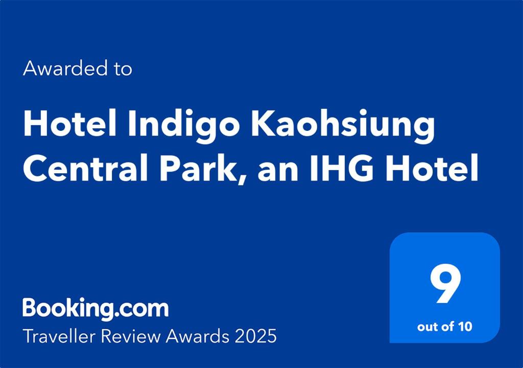 Certifikát, hodnocení, plakát nebo jiný dokument vystavený v ubytování Hotel Indigo Kaohsiung Central Park by IHG