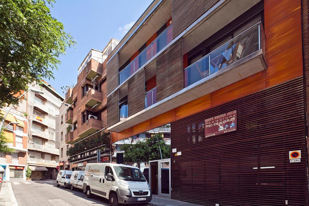 Budova, v ktorej sa apartmán nachádza